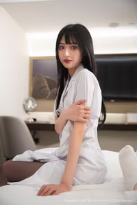 Kiko Mogi: Alluring Beauty in Nurse Uniform - XiuRen No.10373 Collection-14