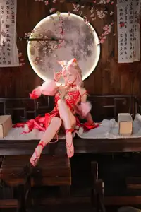 Coser Maeno Taita Transforms into Yulinglong (Naraka Bladepoint): A Captivating Mythical Beauty.-37