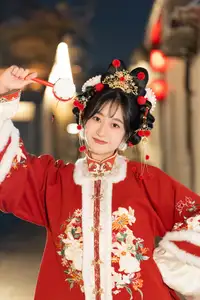 YiTuYu Art Language Vol.8565 Xiao He: Captivating Hanfu Elegance & Traditional Charm for Lunar New Year-9