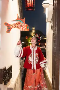 YiTuYu Art Language Vol.8565 Xiao He: Captivating Hanfu Elegance & Traditional Charm for Lunar New Year-11