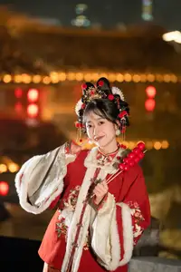 YiTuYu Art Language Vol.8565 Xiao He: Captivating Hanfu Elegance & Traditional Charm for Lunar New Year-1