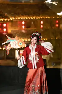 YiTuYu Art Language Vol.8565 Xiao He: Captivating Hanfu Elegance & Traditional Charm for Lunar New Year-20