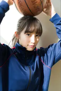 JP Hikari Kuroki - Divine Beauty: Serene Basketball Dream from Gravure Photobook (0010)-10