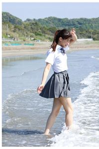 Narumi Hirose: School Uniform Charm in Nature - Photobook Part01-13