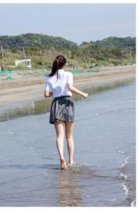 Narumi Hirose: School Uniform Charm in Nature - Photobook Part01-19