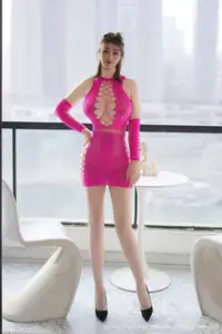 XiuRen No.10632: Da Ji Toxic – Alluring Charm in Daring Pink Fashion-26