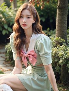AI Generated Chaebol's Daughter Part03: Realistic Beauty Portrait in Nature-7