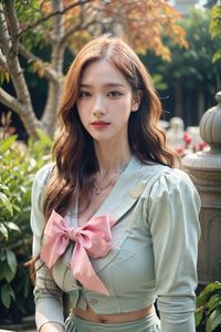 AI Generated Chaebol's Daughter Part03: Realistic Beauty Portrait in Nature-10