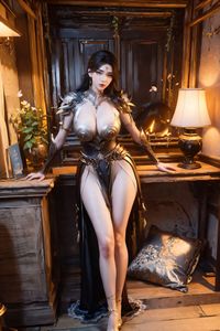 AI Generated Zhetian Jin Yan Part02: Alluring Xianxia Warrior-15