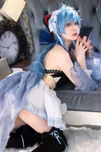 Coser ajiki Transforms into Ganyu Genshin Impact: Exquisite Beauty & Allure-4