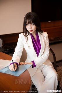 XiuRen No.2256 Chen Zhi: OL Elegant and Alluring Beauty Photos-14