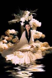 YiTuYu Vol.8284: Ren Gui Yu Er's Ethereal Classical Beauty – An East Asian Art Language Masterpiece-3