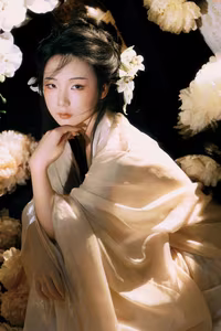 YiTuYu Vol.8284: Ren Gui Yu Er's Ethereal Classical Beauty – An East Asian Art Language Masterpiece-5