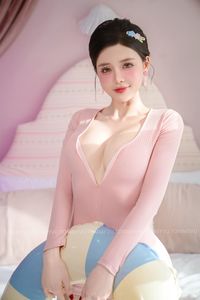 Sweet Pink Dress Girl Radiates Charm with Summer Swim Ring a Captivating Vibe-3