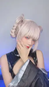 Coser PoppaChan's Alluring Nazuna Nanakusa: Captivating Night Vibes-10