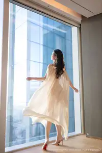 XiuRen No.10619 Tang An Qi: Captivating Grace in Sheer Tulle Elegance-45