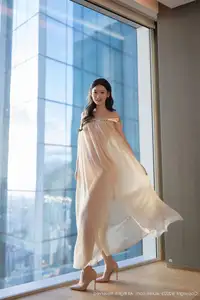XiuRen No.10619 Tang An Qi: Captivating Grace in Sheer Tulle Elegance-18