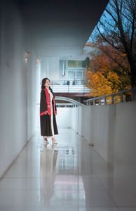 Radiant Student in Graduation Gown Captures Memorable Moment of Success and Joy for a Bright Future.-7