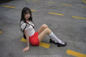 IESS SXJ No.2055: Tuan Tuan - Natural Charm of Chinese Model in Youthful Urban Style-3