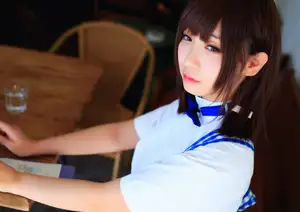 Moe Iori: Charming Cafe Girl in 'Monday's Girl' Part02-12