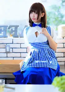 Moe Iori: Charming Cafe Girl in 'Monday's Girl' Part02-0