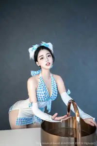 XingYan Vol.399 Ruan Fu Fu's Enchanting Maid Charm Unveiling the Captivating Beauty of Star Face Model-18