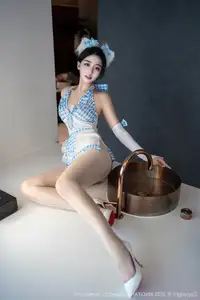 XingYan Vol.399 Ruan Fu Fu's Enchanting Maid Charm Unveiling the Captivating Beauty of Star Face Model-0