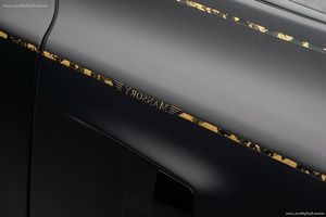 Explore the Unique Rolls-Royce Phantom Mansory Linea Nera dOro A Black Super Luxury Custom Car-12