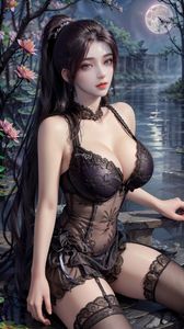 AI Generated Tang Zichen: Exquisite Beauty from Long She Yan Yi-12