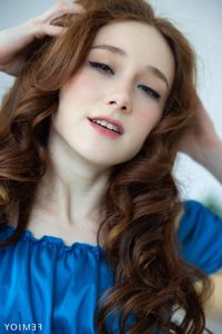 FemJoy Alice Mido: Exquisite Allure in Blue Silk-4