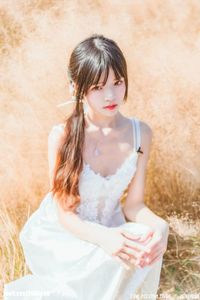 MTYH Vol.224: Feminine Beauty in a Golden Late Autumn Field - Enchanting Girl Photo-5