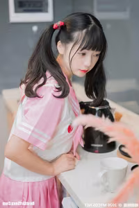 MTYH Vol.218 Strawberry Crush: Charming Girl in Adorable Pink Strawberry Dress-2