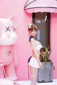 XiuRen No.2243 UU Jiang: Discover the Sweet Charm of a Sailor Girl, Captivating Beauty Photos-3
