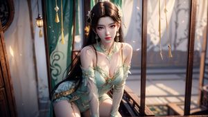 AI Generated Xiao Xun'er Part04: Captivating Eastern Fantasy Beauty-0
