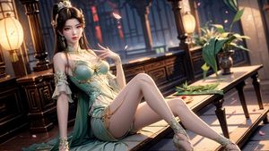 AI Generated Xiao Xun'er Part04: Captivating Eastern Fantasy Beauty-8