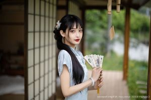 XiuRen No.10278 Kiko Mogi: Alluring Beauty in Traditional Attire, Captivating Portrait-8