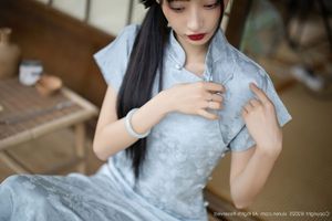 XiuRen No.10278 Kiko Mogi: Alluring Beauty in Traditional Attire, Captivating Portrait-5