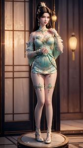 AI Generated Xiao Xun'er Part03: Alluring Traditional Beauty-5