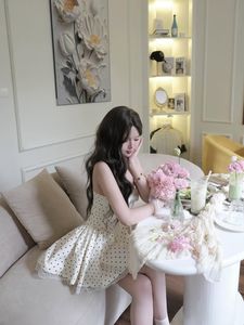 AI-like Hot Girl Checks In at 'Patriotic Cafe' in White Dress-4