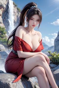 AI Generated Ning Yao Jian Lai: Alluring Elegant Beauty - Part02-14
