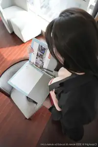 XiuRen No.10527 Ruan Qing: Irresistible Charm in Edgy Office Attire-11