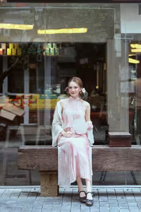 VGU No.107: Captivating Asian Beauty in Elegant Traditional Attire, A Dreamy Muse-15