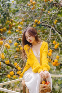 VGU No.120: Radiant Youth Amidst Golden Blooms – A Captivating Summer Portrait-25