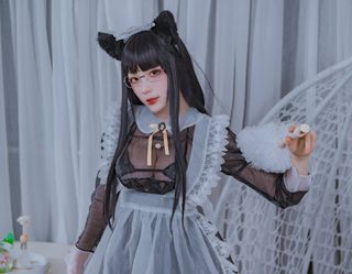 Coser Qi Si Kuai Wii as Maid Sama Alluring Cosplay 0005-6990257278-4