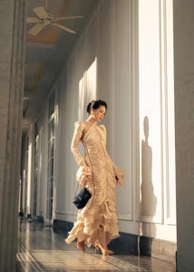 Tram Anh: Elegant French Lady Style Transformation | Actress Fashion-1