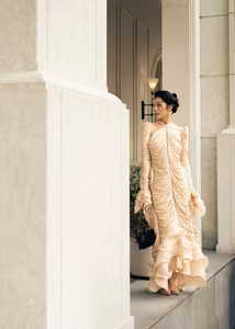 Tram Anh: Elegant French Lady Style Transformation | Actress Fashion-7