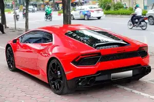 Experience the Fiery Red Lamborghini Huracan LP580-2: A Supercar Masterpiece for a Dong Nai Tycoon-1