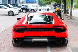 Experience the Fiery Red Lamborghini Huracan LP580-2: A Supercar Masterpiece for a Dong Nai Tycoon-2