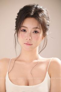 Close-up Portrait of a Woman with Natural Beauty and Gentle Expression-2