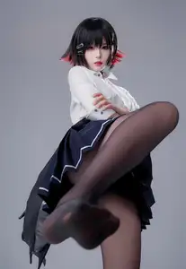 Coser Xuan Xiao Xue Jie: Fierce JK Schoolgirl with Unique Weapon - Part02-10